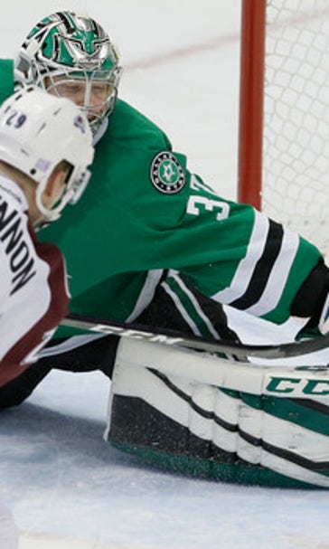 Eaves caps Stars' 3-goal 1st period in win over Avalanche